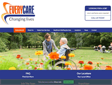 Tablet Screenshot of everycare.co.uk